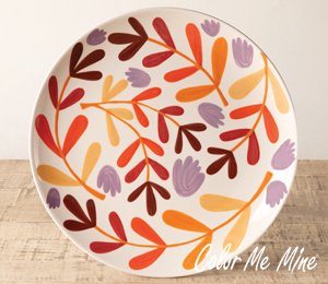 Camp Hill Fall Floral Charger