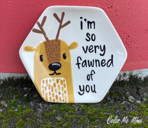 Camp Hill Fawn Plate