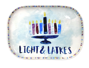 Camp Hill Hanukkah Light & Latkes Platter