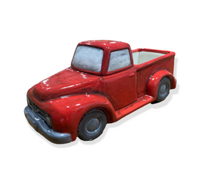 Camp Hill Antiqued Red Truck