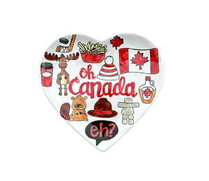 Camp Hill Canada Heart Plate
