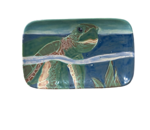 Camp Hill Swimming Turtle Plate