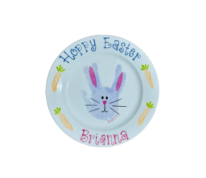 Camp Hill Easter Bunny Plate