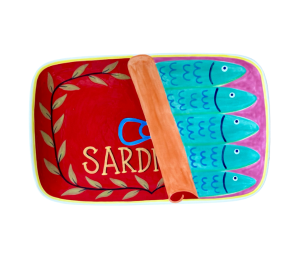 Camp Hill Sardines Dinner Plate