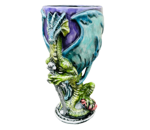 Camp Hill Antique Dragon Goblet