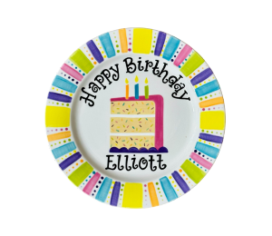 Camp Hill Birthday Cake Plate