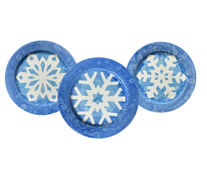 Camp Hill Paper Snowflake Plate